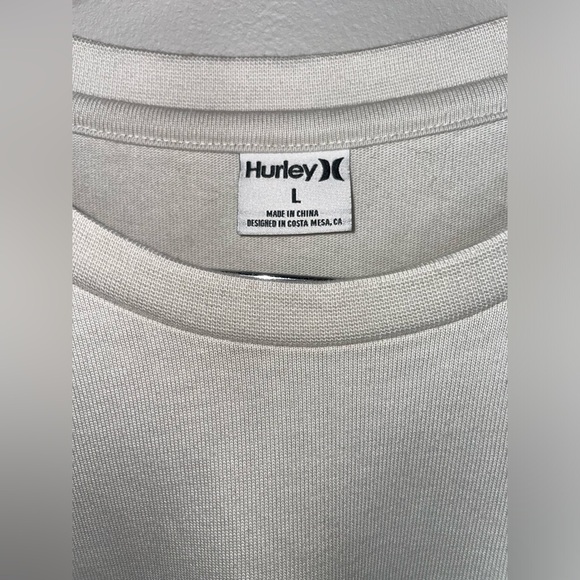 Hurley Men’s Long Sleeve Crewneck Size L - Picture 3 of 7